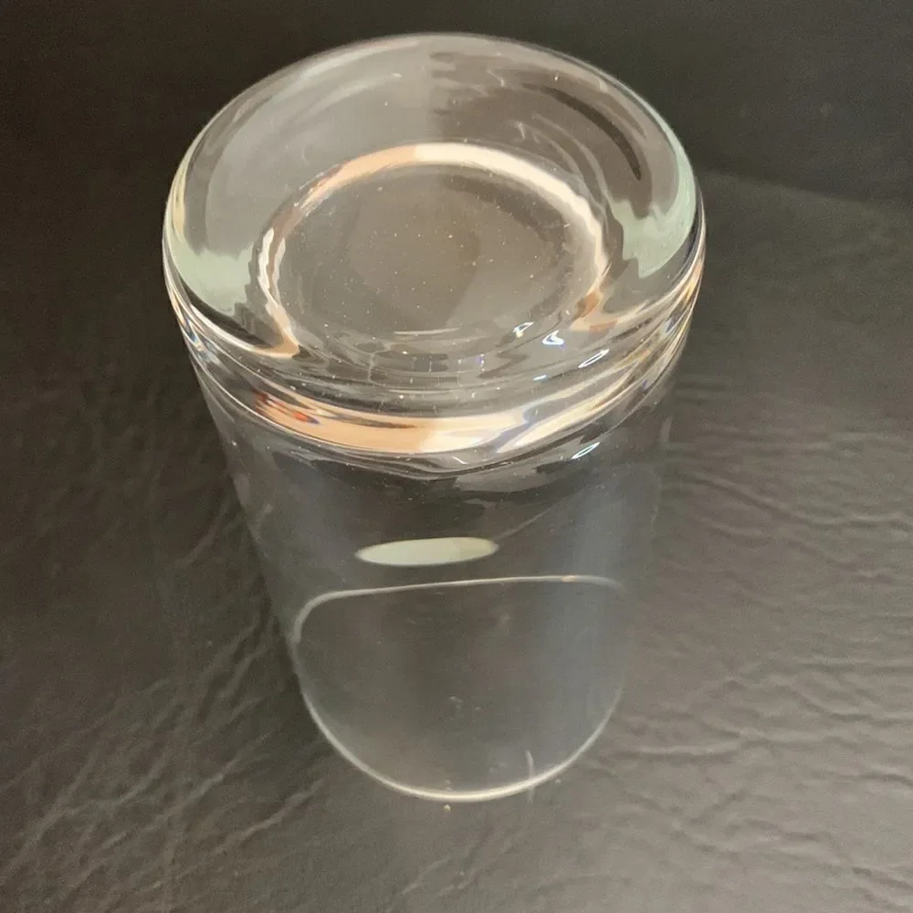 Bangkok Crystal Crysterna Royal Salute Hi Ball Glass Thailand Box 6 10 2/10 Oz